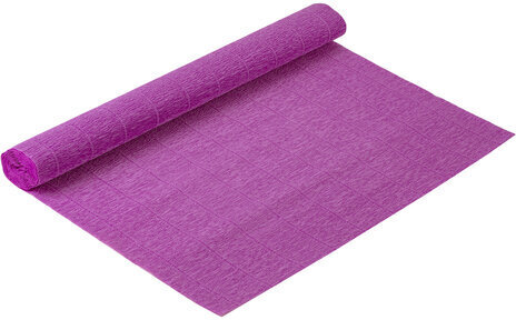 Бумага гофрированная/креповая (ИТАЛИЯ) 180 г/м2, 50х250 см, орхидея (590), BRAUBERG FIORE, 112646