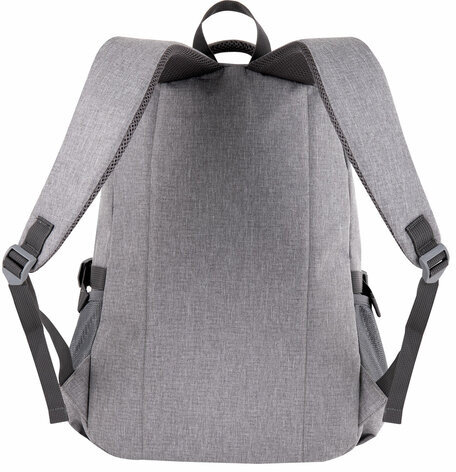 Рюкзак BRAUBERG универсальный, 3 отделения, светло-серый, 46х31х18 см, 270762