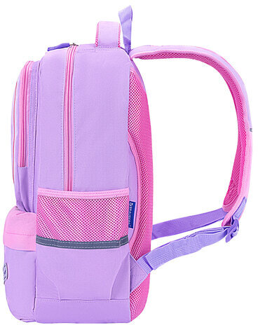 Рюкзак BRAUBERG STAR, 1 отделение, 5 карманов, "Dreamy cat", сиреневый, 40x29x13 см, 271424