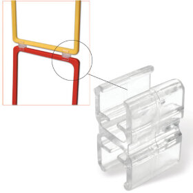 Соединитель для последовательного соединения рамок POS, прозрачный, 290278