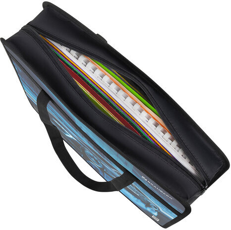 Папка на молнии с ручками BRAUBERG А4, 1 отделение, пластик, 80 мм, "Night driver", 272169