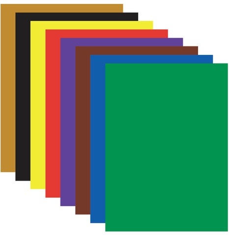 Цветная бумага, А4, мелованная (глянцевая), 8 листов 8 цветов, на скобе, ЮНЛАНДИЯ, 200х280 мм, "ЮНЛАНДИК В ПАРКЕ", 129549