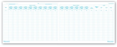 Главная книга, форма ОКУД 0504072, 48 л., картон, блок офсет, А4 (203х285 мм), STAFF, 130075