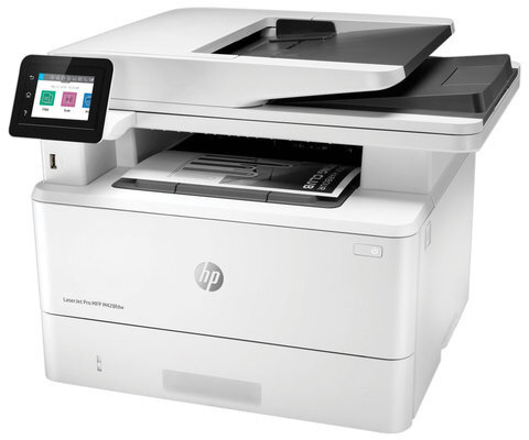 МФУ лазерное HP LaserJet Pro M428fdw "4 в 1", А4, 38 стр/мин, 80000 стр/мес, ДУПЛЕКС, ДАПД, Wi-Fi, сетевая карта, W1A30A