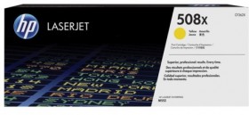 Картридж лазерный HP (CF362X) LaserJet Pro M552/M553, №508X, желтый, оригинальный, ресурс 9500 страниц