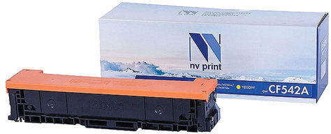 Картридж лазерный NV PRINT (NV-CF542A) для HP M254dw/M254nw/MFP M280nw/M281fdw, желтый, ресурс 1300 страниц