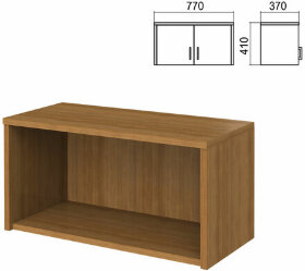 Шкаф-антресоль &quot;Арго&quot;, 770х370х410 мм, орех