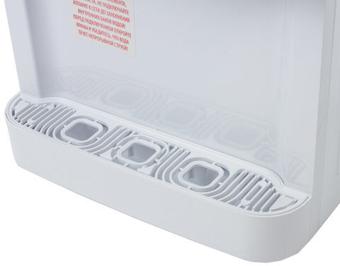 Кулер для воды SONNEN TSE-02, настольный, НАГРЕВ/ОХЛАЖДЕНИЕ ЭЛЕКТРОННОЕ, 3 крана, белый/черный, 453976