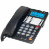 Телефон RITMIX RT-495 black, АОН, спикерфон, память 60 номеров, тональный/импульсный режим, черный, 80002152