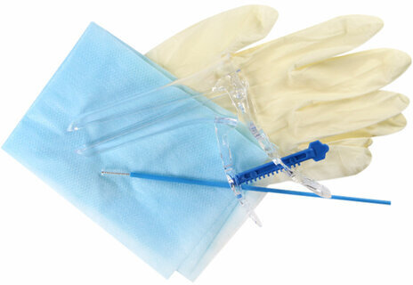 Набор гинекологический стерильный "Ева" №1, размер S, с цитощеткой, КОМПЛЕКТ 100 шт., КПИ