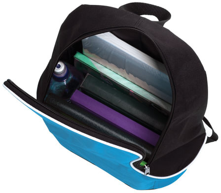 Рюкзак STAFF FLASH универсальный, сине-черный, 40х30х16 см, 226373