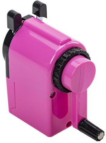 Точилка механическая BRAUBERG "JET", металлический механизм, корпус розовый, 229568