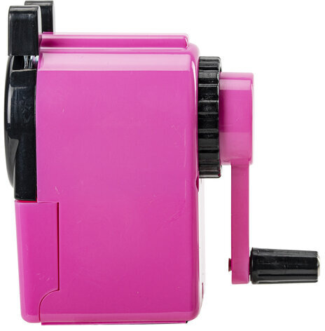 Точилка механическая BRAUBERG "JET", металлический механизм, корпус розовый, 229568