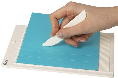 Доска для биговки МАЛАЯ 16х21,5 см и дырокол угла, НАБОР, ОСТРОВ СОКРОВИЩ, 662780