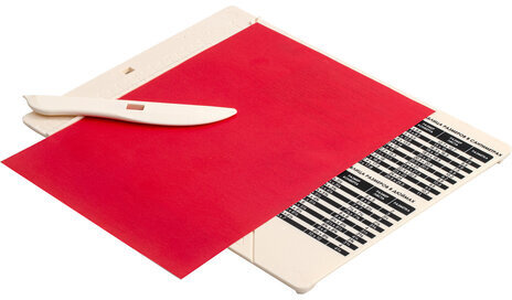 Доска для биговки МАЛАЯ 16х21,5 см и дырокол угла, НАБОР, ОСТРОВ СОКРОВИЩ, 662780