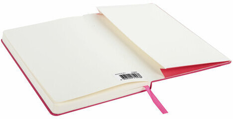 Блокнот А5 (130х210 мм), BRAUBERG ULTRA, балакрон, 80 г/м2, 96 л., в точку, розовый, 113041