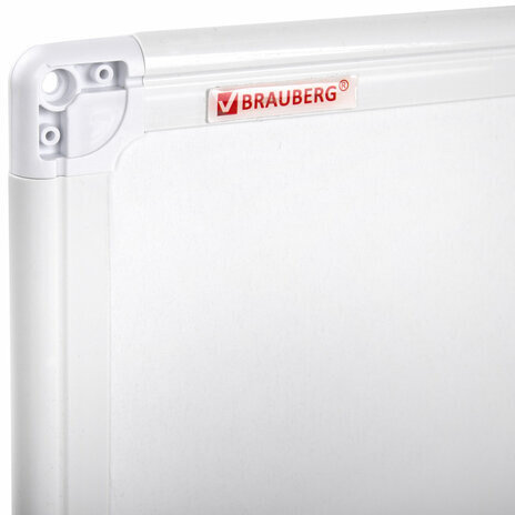Доска магнитно-маркерная 60х90 см, ПВХ рамка, BRAUBERG "Standard", 237561