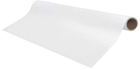 Доска-пленка маркерная самоклеящаяся в рулоне, БЕЛАЯ, 45х100 см, маркер и салфетка, BRAUBERG, 237834