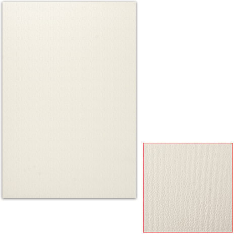 Картон белый грунтованный для масляной живописи, 50х70 см, односторонний, толщина 1,25 мм, масляный грунт