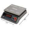Весы фасовочные MERTECH M-ER 326AFU-3.01, LCD (0,01-3 кг), дискретность 1 г, платформа 255x205 мм, 3058
