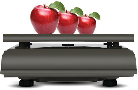 Весы фасовочные MERTECH M-ER 326AFU-3.01, LCD (0,01-3 кг), дискретность 1 г, платформа 255x205 мм, 3058