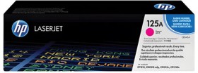 Картридж лазерный HP (CB543A) ColorLJ CP1215/CP1515N и др, №125A, пурпурный, оригинальный, ресурс 1400 страниц