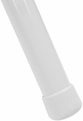 Стул складной BRABIX "Golf Plus CF-003 КОМФОРТ", белый каркас, кожзам белый, 532888