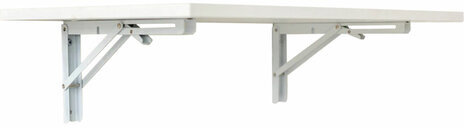 Стол настенный откидной "СЛКС", 600х380 мм, многофункциональный, ЛДСП белая