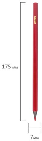 Карандаши цветные ПИФАГОР "СКАЗОЧНЫЙ ГОРОД", 6 цветов, черный пластик, заточенные, 181582