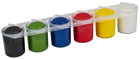 Краски акриловые по ткани ПЕРЛАМУТРОВЫЕ ОСТРОВ СОКРОВИЩ 6 цветов по 25 мл, 191695