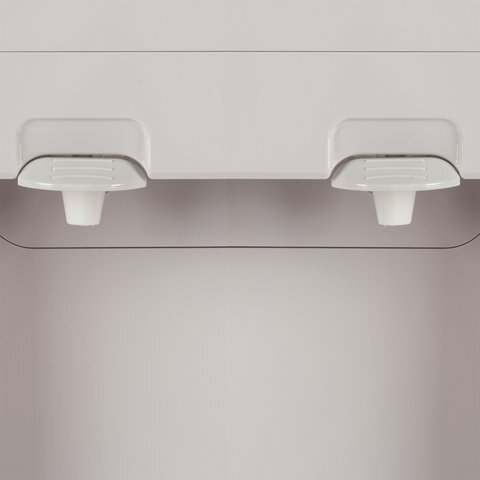 Кулер для воды SONNEN FSE-02, напольный, НАГРЕВ/ОХЛАЖДЕНИЕ ЭЛЕКТРОННОЕ, шкаф, 2 крана, бежевый, 453977