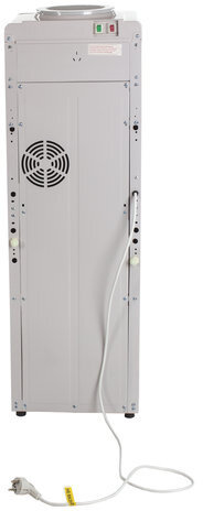 Кулер для воды SONNEN FSE-02, напольный, НАГРЕВ/ОХЛАЖДЕНИЕ ЭЛЕКТРОННОЕ, шкаф, 2 крана, бежевый, 453977