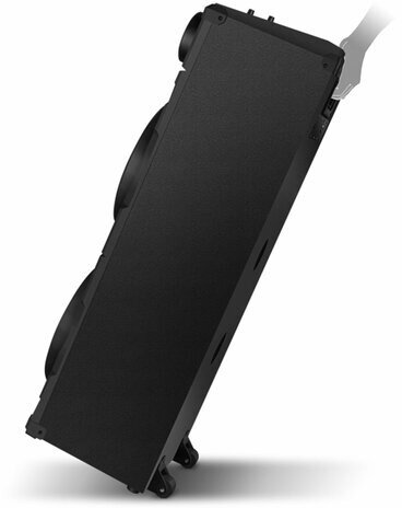 Колонка портативная SVEN PS-1900, 1000 Вт, TWS, Bluetooth, FM, USB, LED-дисплей, черная, SV-022037