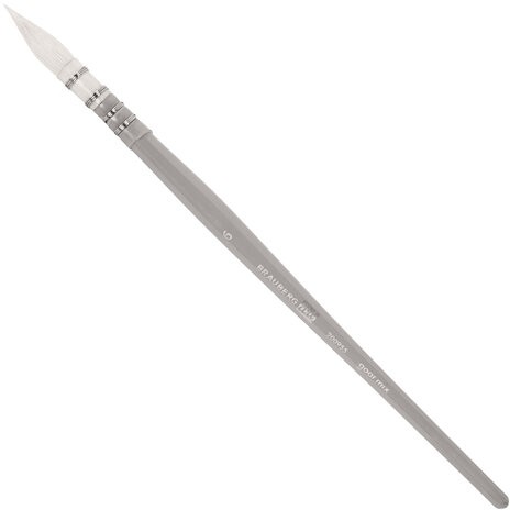 Кисть художественная профессиональная, коза, круглая, №6, BRAUBERG ART CLASSIC, 200955