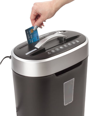 Уничтожитель (шредер) BRAUBERG S8, 4 уровень секретности, фрагменты 4х18 мм, 8 листов, 16 л, CD, 530962