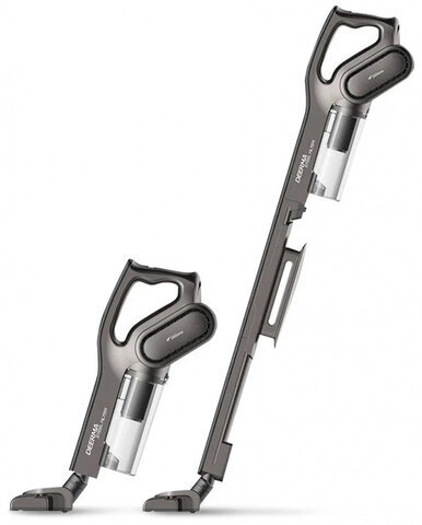 Пылесос вертикальный DEERMA DX700S, 2 в 1, потребляемая мощность 600 Вт, контейнер 0,8 л, черный