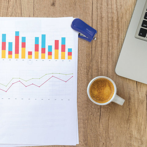 Степлер №24/6, 26/6 МИНИ BRAUBERG "Standard", до 25 листов, с антистеплером, синий, 226850