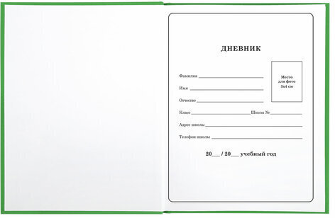 Дневник 1-4 класс 48 л., твердый, BRAUBERG, глянцевая ламинация, с подсказом, "Авокадики", 106359