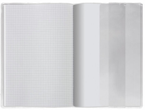 Обложка ПВХ 300х580 мм для учебников, тетрадей А4, контурных карт, ПИФАГОР, универсальная, 100 мкм, 229318