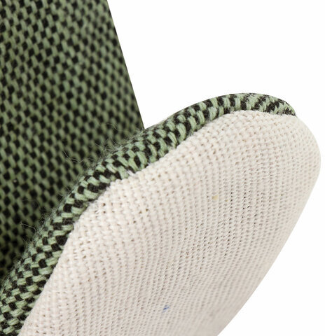 Рукавицы хлопчатобумажные, КОМПЛЕКТ 5 ПАР, плотность 380 г/м2, брезентовый огнеупорный наладонник, LAIMA, 600803