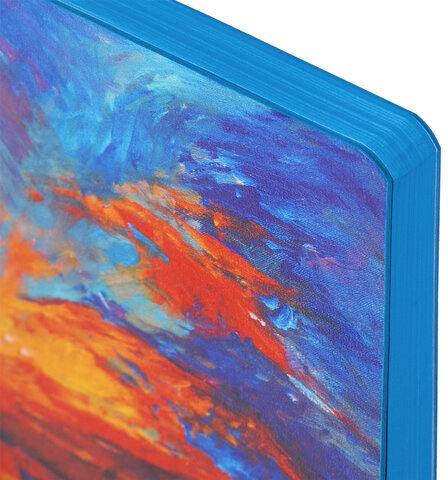 Ежедневник недатированный А5 (138х213 мм), BRAUBERG VISTA, под кожу, гибкий, 136 л., "Sunset at sea", 112041