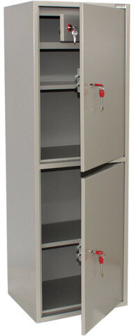 Шкаф металлический для документов BRABIX "KBS-023Т", 1253х420х350 мм, 27,5 кг, 2 отделения, сварной, 291155