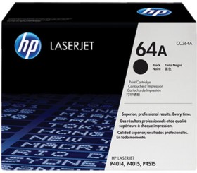 Картридж лазерный HP (CC364A) LaserJet P4014/P4015/P4515 и другие, №64А, оригинальный, ресурс 10000 страниц