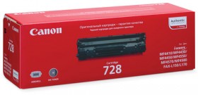 Картридж лазерный CANON (728) MF4410/4430/4450/4550dn/4570dn/4580dn, оригинальный, ресурс 2100 стр., 3500B010