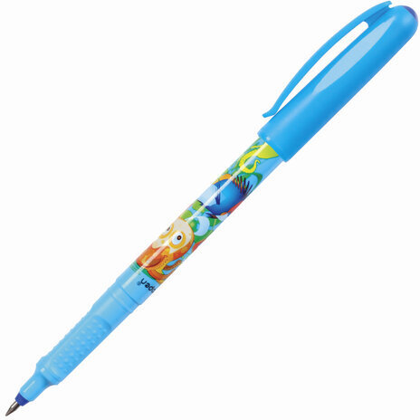 Ручка-роллер СИНЯЯ CENTROPEN "Tornado Boom", корпус с печатью, 0,5 мм, линия 0,3 мм, 2675, 3 2675 1005