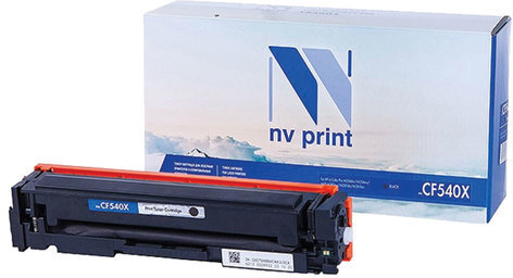 Картридж лазерный NV PRINT (NV-CF540X) для HP M254dw/M254nw/MFP M280nw/M281fdw, черный, ресурс 3200 страниц