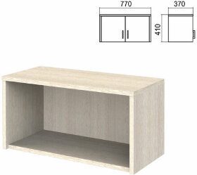 Шкаф-антресоль &quot;Арго&quot;, 770х370х410 мм, ясень шимо