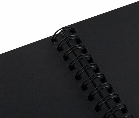 Фотоальбом 16х18 см, 20 черных листов, обложка КРАФТ, уголки/стикеры/ручка/клей, BRG Black&Kraft, 880652