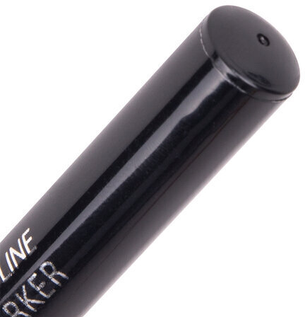 Маркер перманентный (нестираемый) BRAUBERG NEW LINE, ЧЕРНЫЙ, круглый наконечник 2 мм, 152209