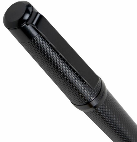 Ручка подарочная шариковая GALANT "Botta", корпус черный, детали черные, узел 0,7 мм, линия письма 0,5 мм, синяя, 144166